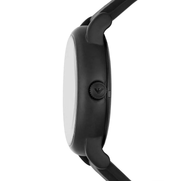 EMPORIO ARMANI LUIGI MECCANICO BLACK