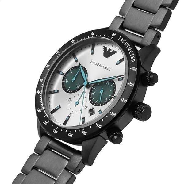 EMPORIO ARMANI MARIO GUNMETALIC