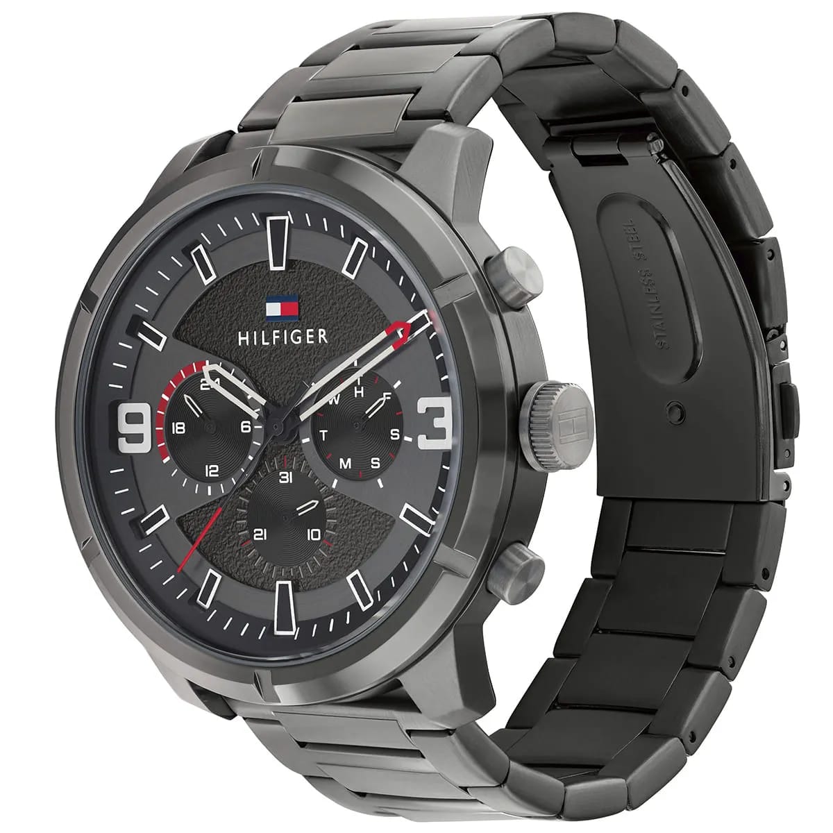 TOMMY HILFIGER WILD GREY STAINLESS STEEL GREY DIAL COSMOGRAPH