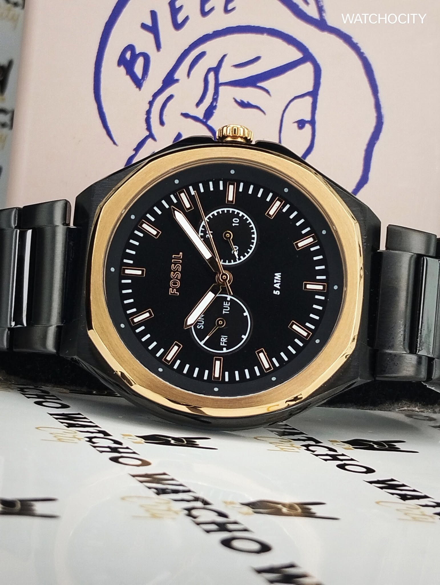 FOSSIL EVANSTON COSMOGRAPH image 4