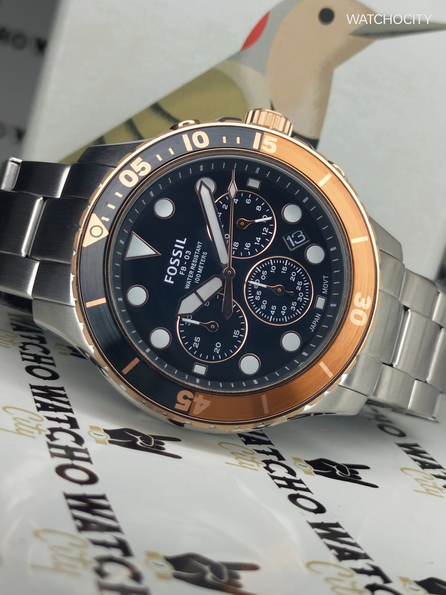 FOSSIL FB-03 CHRONOGRAPH image 3