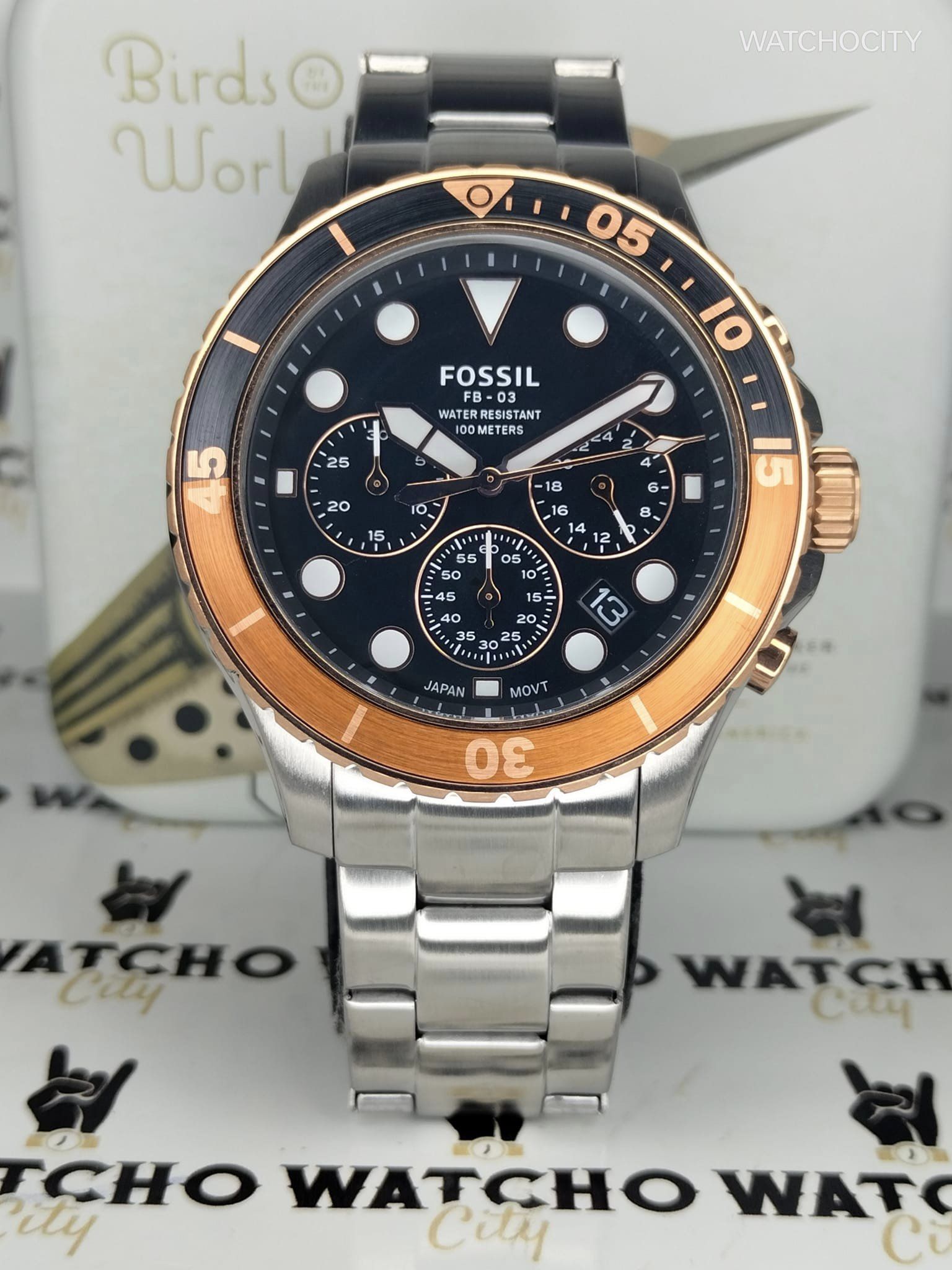 FOSSIL FB-03 CHRONOGRAPH image 2