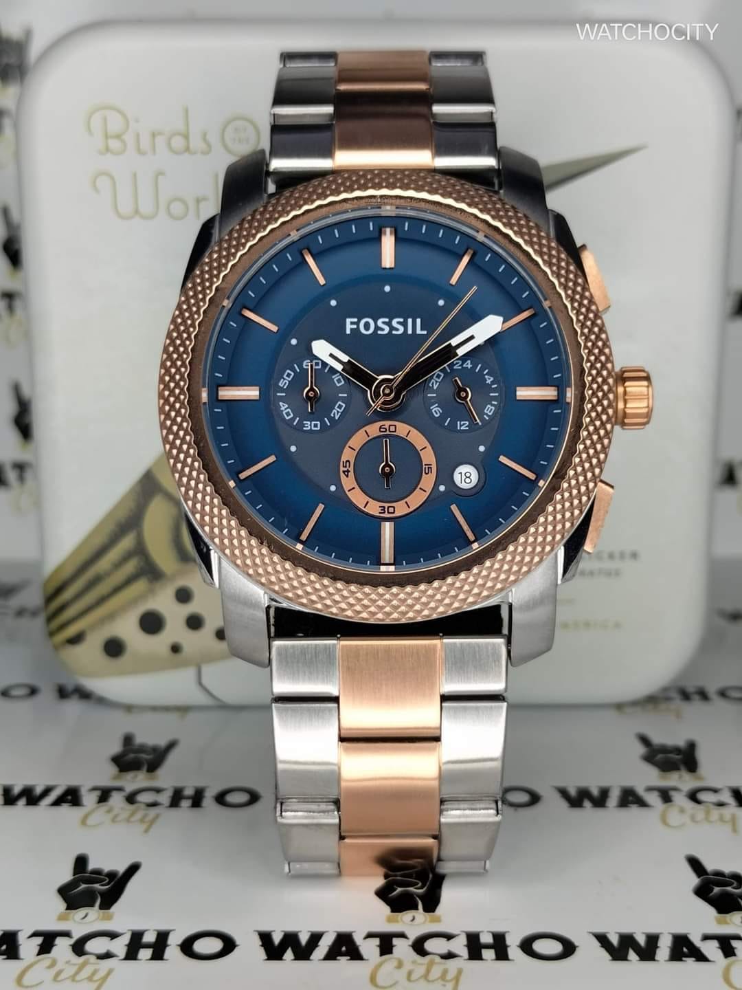 FOSSIL TWO -TONE MACHINE image 2