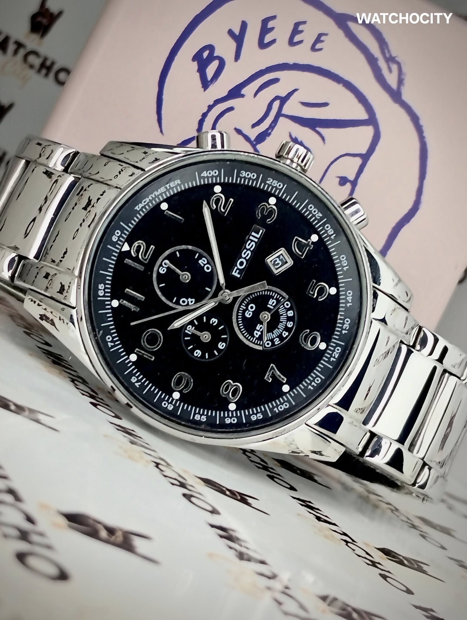 FOSSIL ARKITEKH CHRONOGRAPH image 3