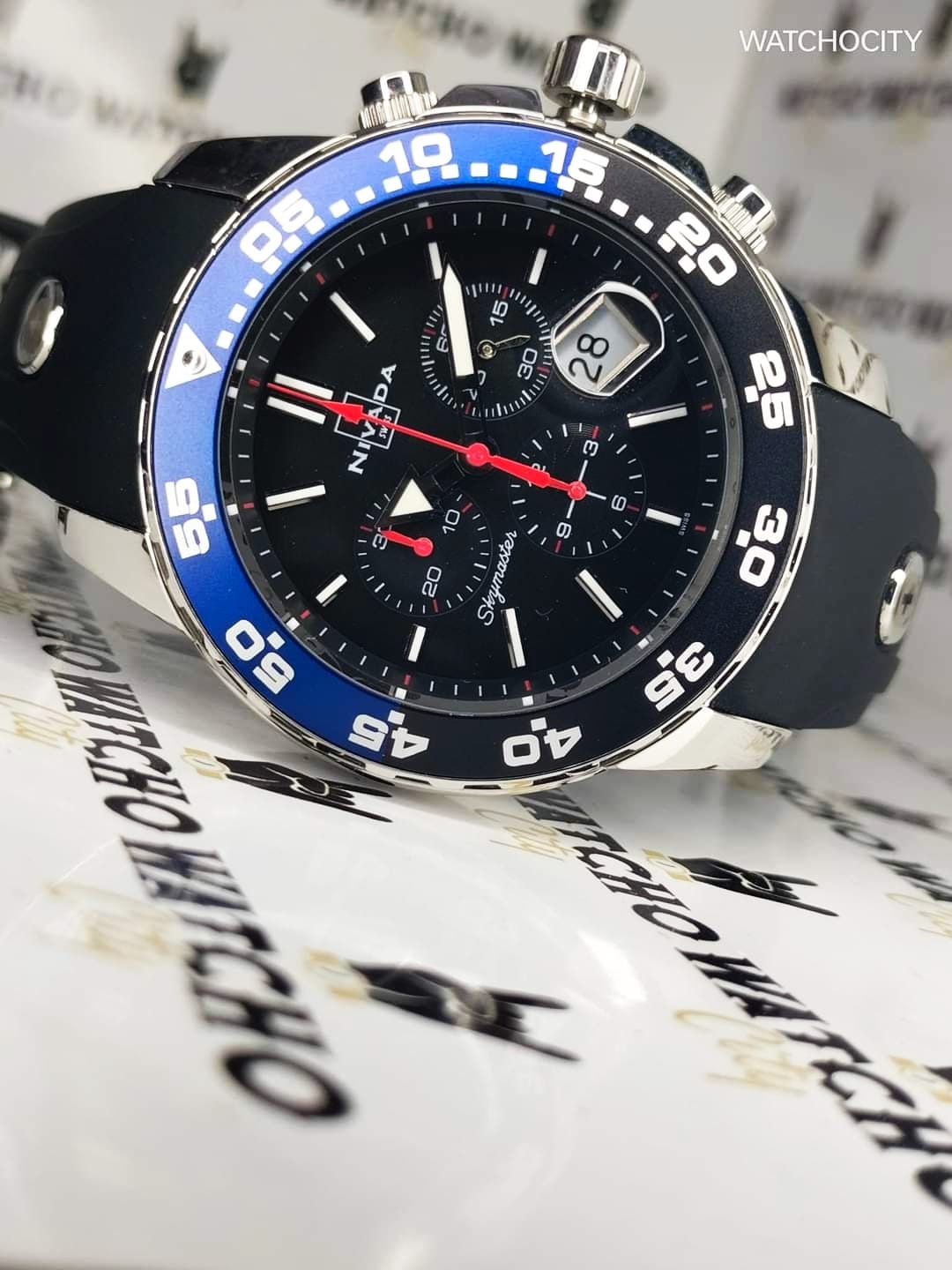 NIVADA SKYMASTER PEPSI BEZEL image 4
