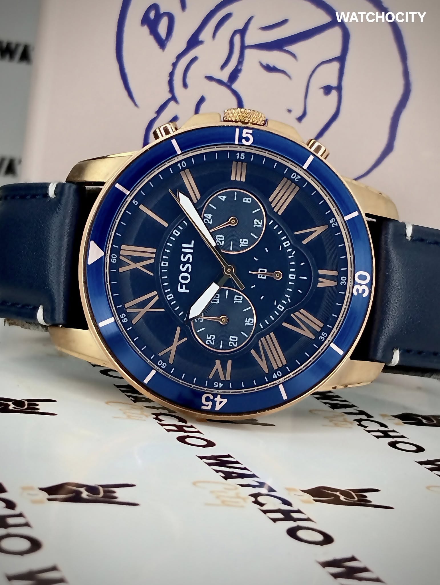 FOSSIL GRANT CHRONOGRAPH image 4