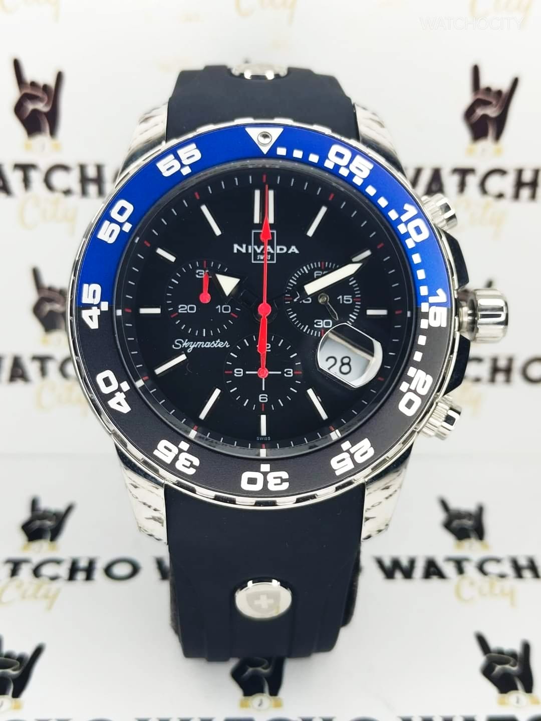 NIVADA SKYMASTER PEPSI BEZEL image 0