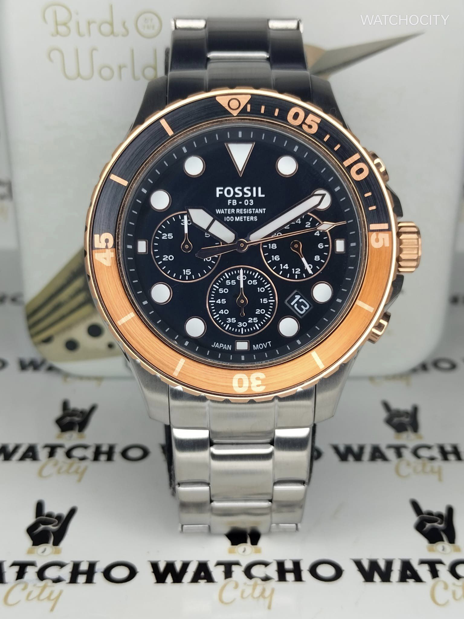 FOSSIL FB-03 CHRONOGRAPH image 0