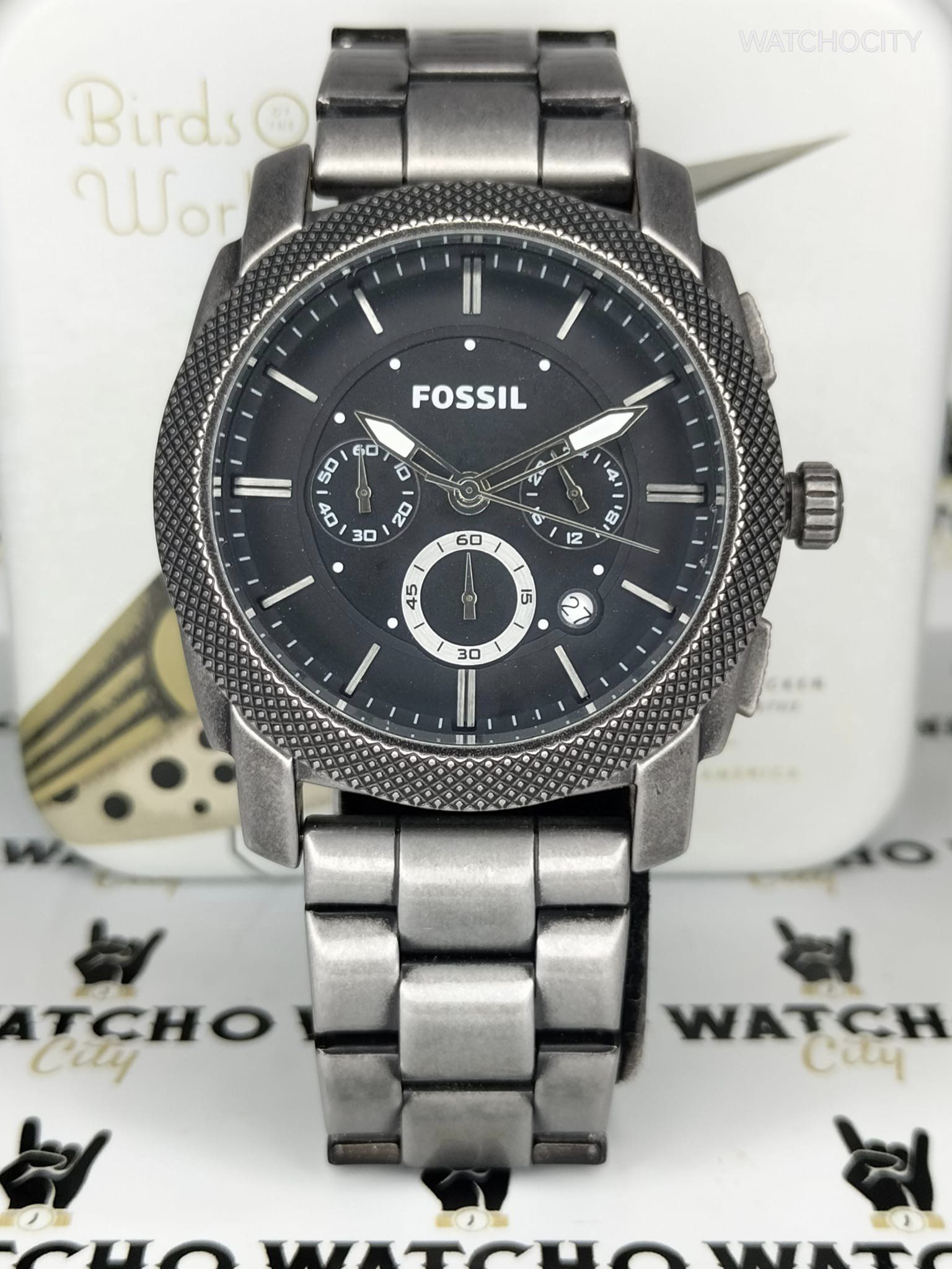 FOSSIL MACHINE CHRONOGRAPH image 2