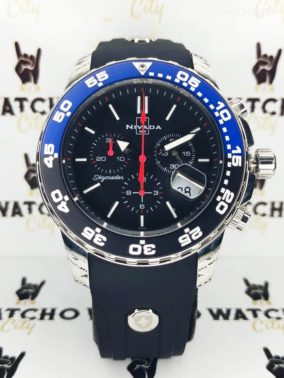 NIVADA SKYMASTER PEPSI BEZEL image 2