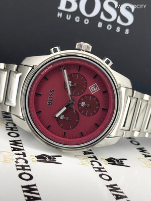 HUGO BOSS TRACE BURGUNDY image 4