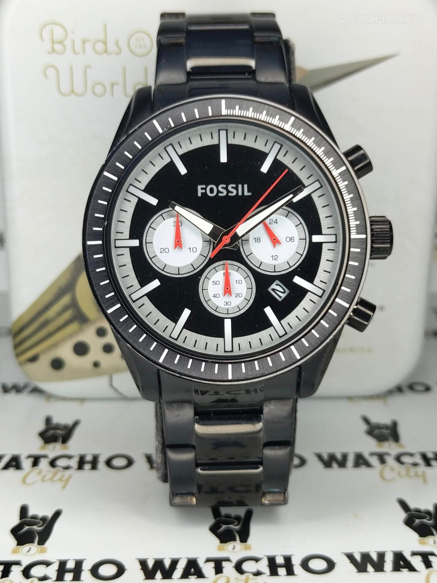 FOSSIL SPORTS 3 EYE CHRONOGRAPH image 0