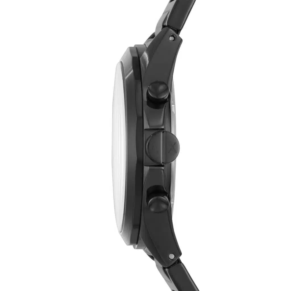 ARMANI EXCHANGE DREXLER BLACK STAINLESS STEEL BLACK DIAL CHRONOGRAPH