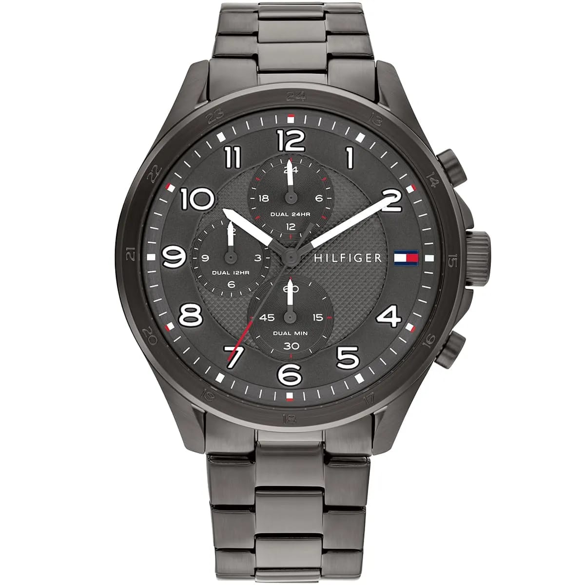 TOMMY HILFIGER AXEL GREY STAINLESS STEEL GREY DIAL CHRONOGRAPH