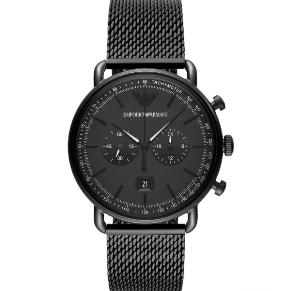 EMPORIO ARMANI AVIATOR BLACK