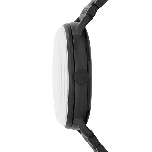 EMPORIO ARMANI AVIATOR MECCANICO BLACK