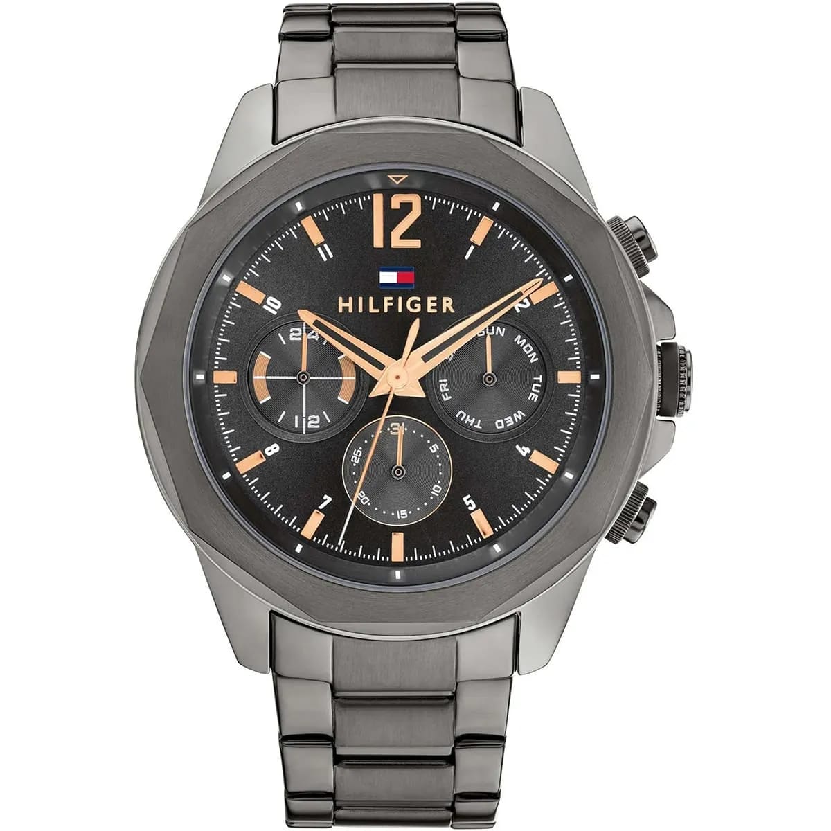 TOMMY HILFIGER LARS GREY STAINLESS STEEL GREY DIAL COSMOGRAPH