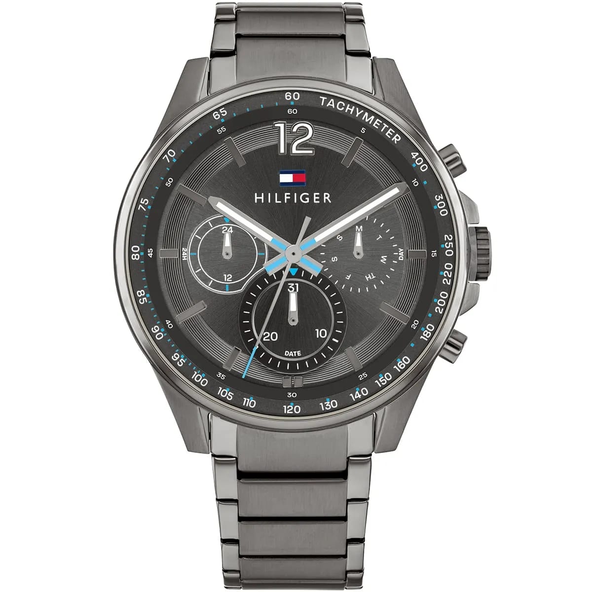 TOMMY HILFIGER MAX GREY STAINLESS STEEL GREY DIAL COSMOGRAPH