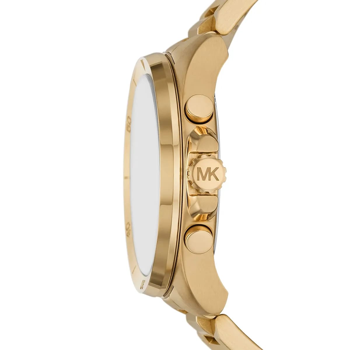 MICHAEL KORS BRECKEN GOLD STAINLESS STEEL GOLD DIAL CHRONOGRAPH
