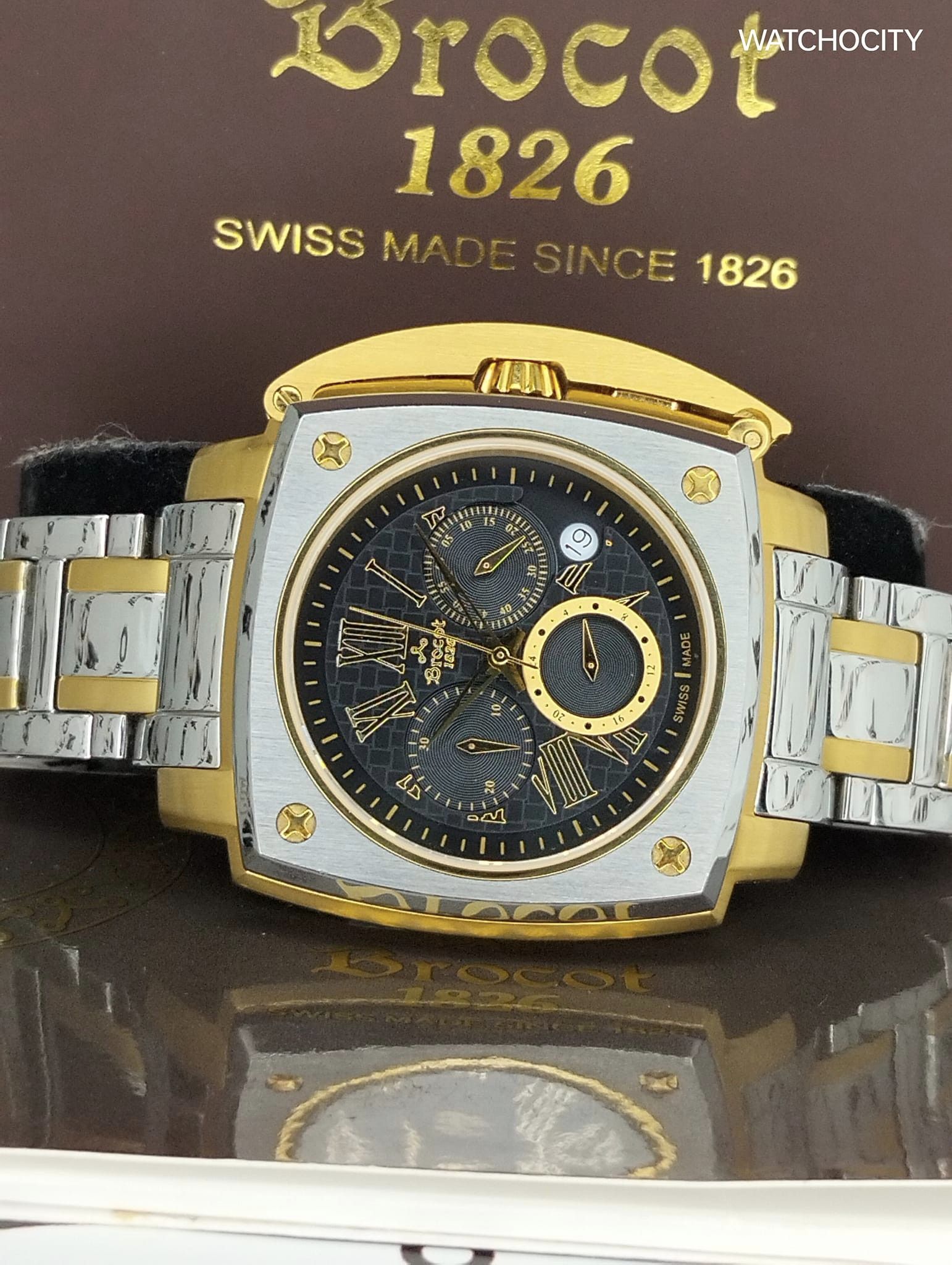 BROCOT 1826 TWO - TONE DIAL image 3