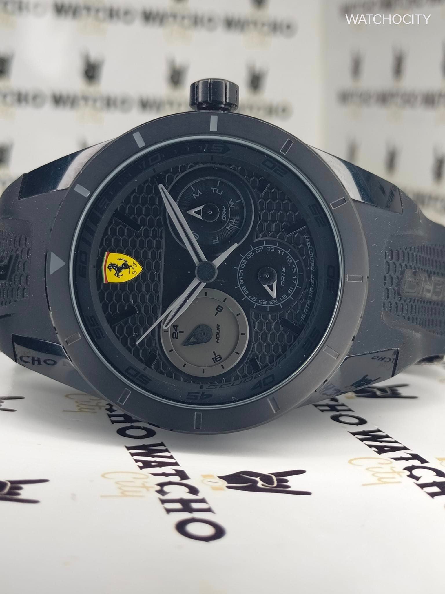 SCUDERIA FERRARI RED REV T BLACK image 2