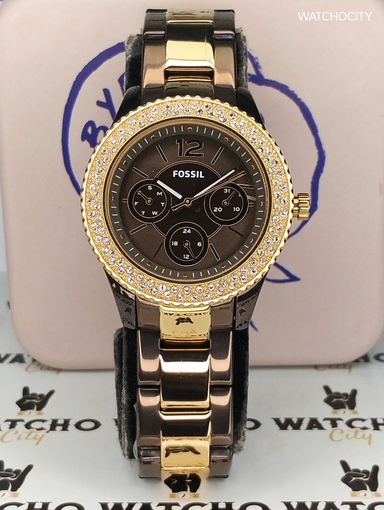 FOSSIL STELLA TWO-TONE image 0
