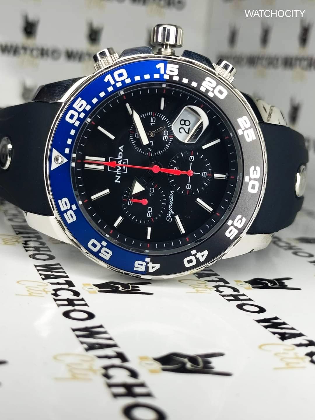 NIVADA SKYMASTER PEPSI BEZEL image 3